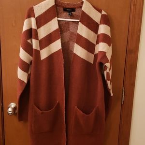 Super cute rust colored cardigan